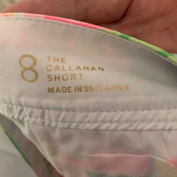 Lilly Pulitzer shorts size 8 the Callahan short - Picture 3 of 6